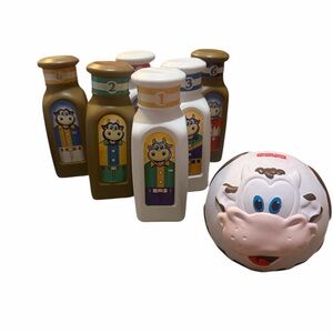 Fisher-Price barnyard basics vintage bowling toy